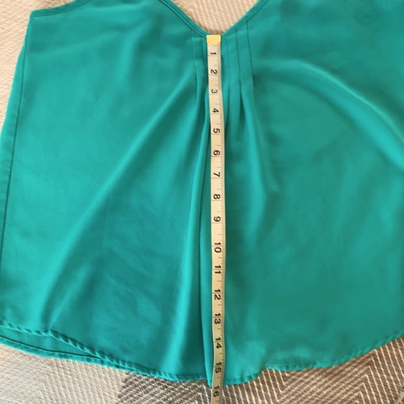 Turquoise flowy cami - Picture 7 of 9